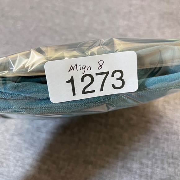 Lululemon Align Super-High Rise Pants - Women's Size 8 - Green Blue Teal - Picture 8 of 8